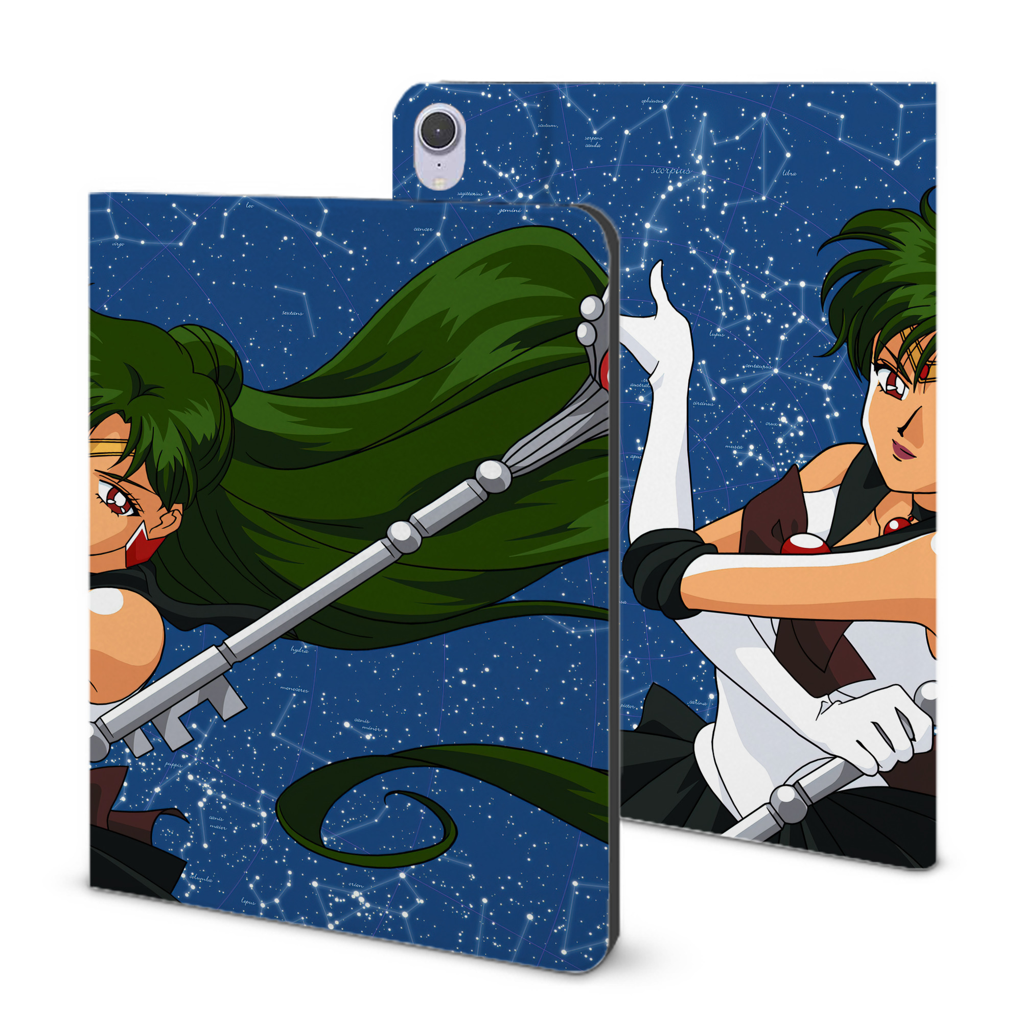 （画像用） 美少女戦士セーラームーン Sailor Moon IPad ケース ブック型 PUレザー TPU 耐衝撃 軽量 薄型 ペン収納なし 全面保護 IPad 各モデル対応